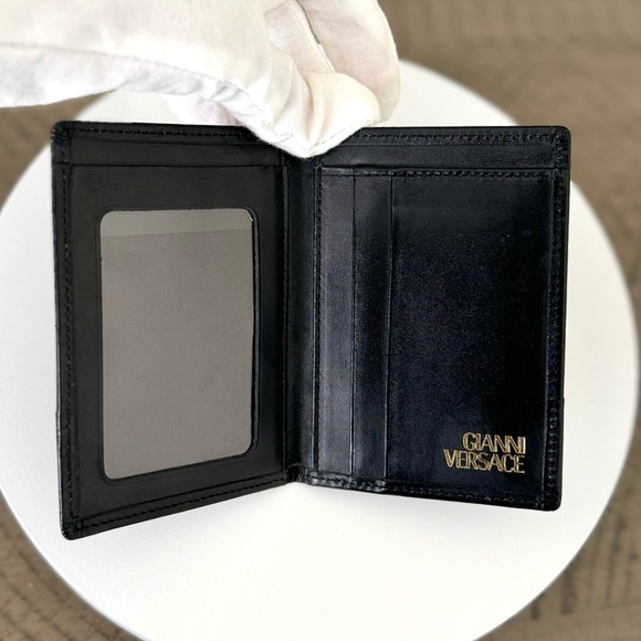 Versace Black Card Holder - Picture 7 of 12